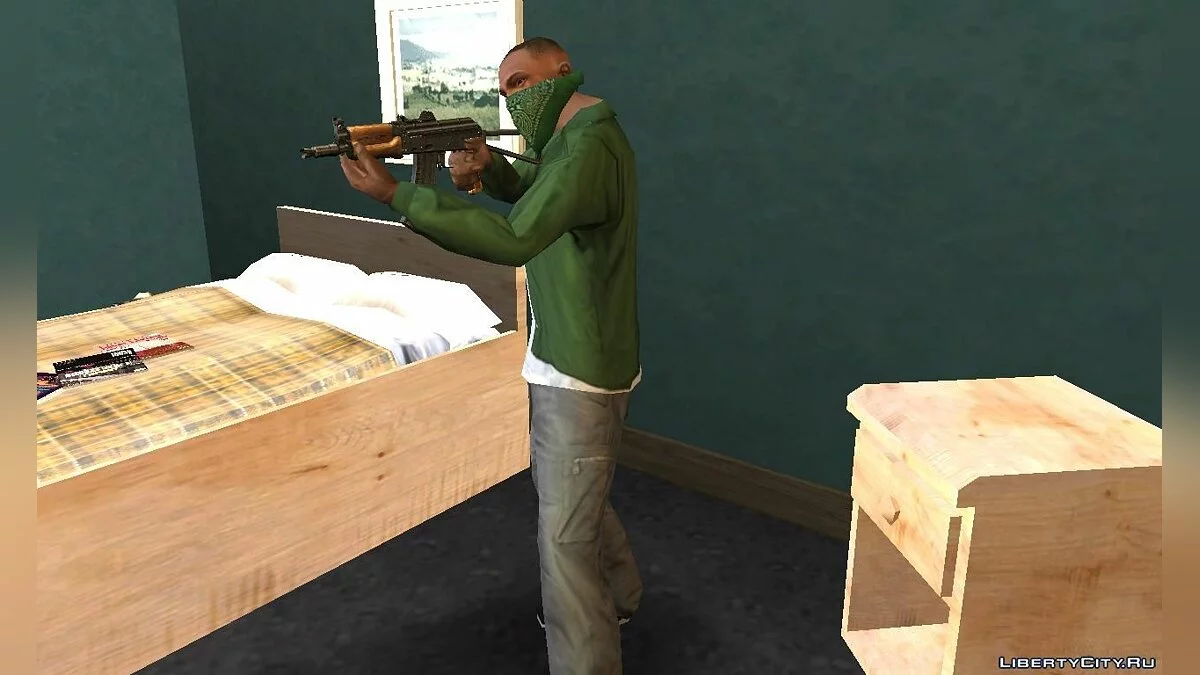 Пак Винтовок АКС-74у / GTA San Andreas