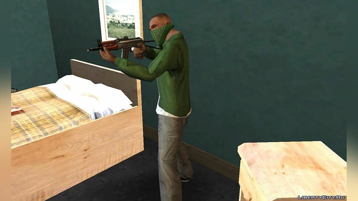 Пак Винтовок АКС-74у / GTA San Andreas