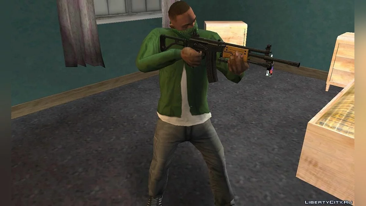 Пак винтовок IMI Galil / GTA San Andreas