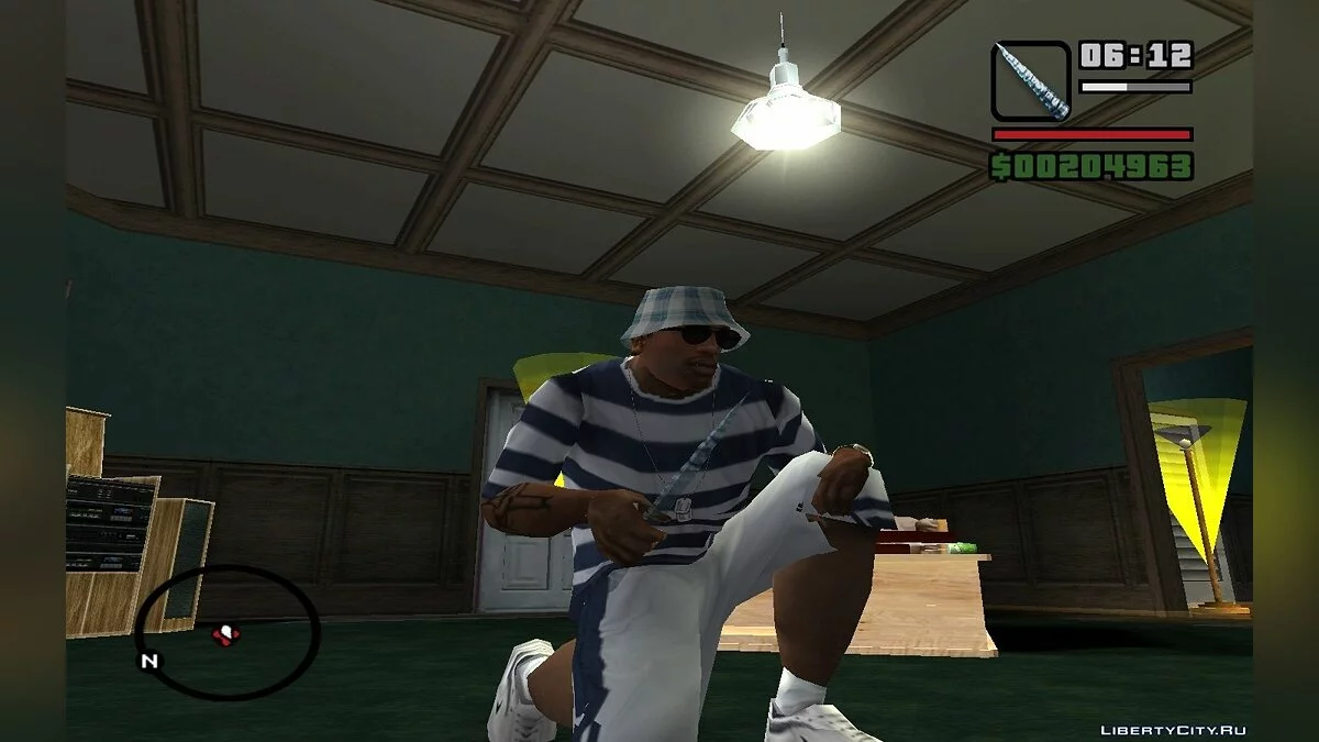 Новогоднее Оружие / GTA San Andreas