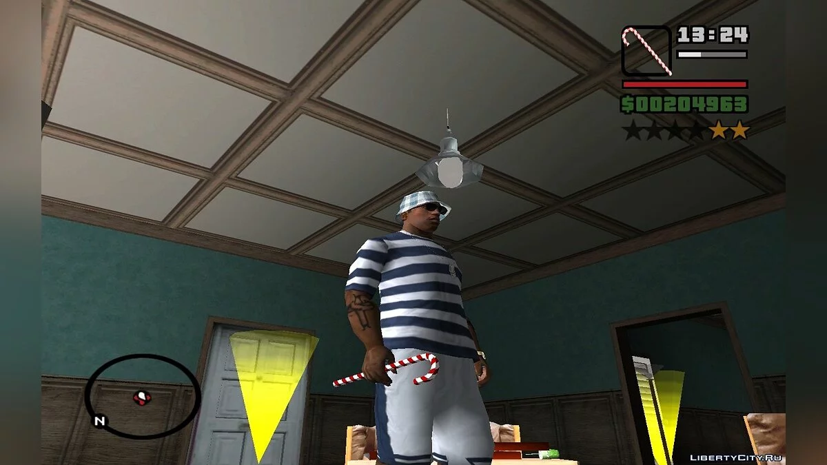 Новогоднее Оружие / GTA San Andreas