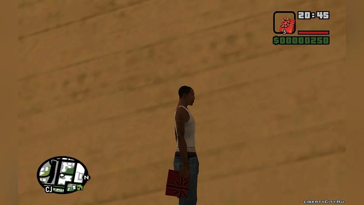 Новогоднее Оружие v2 / GTA San Andreas