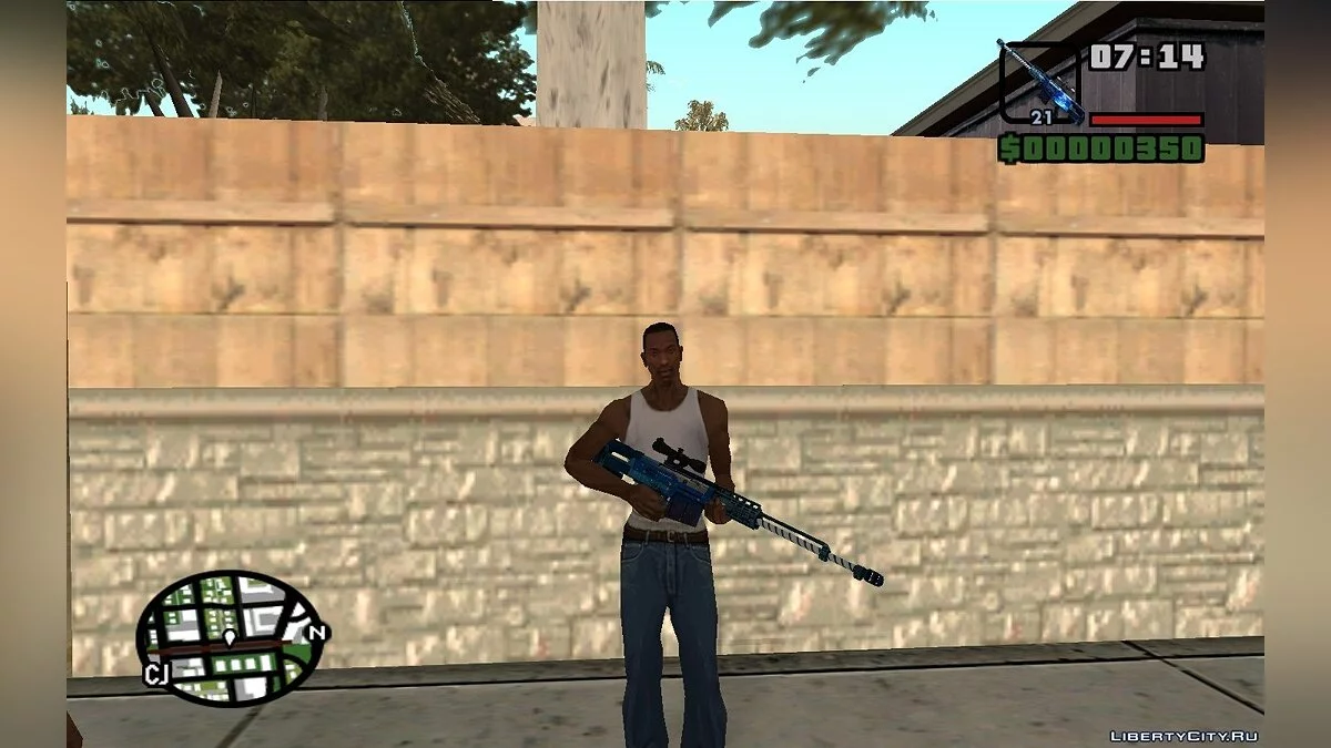Новогоднее Оружие v2 / GTA San Andreas