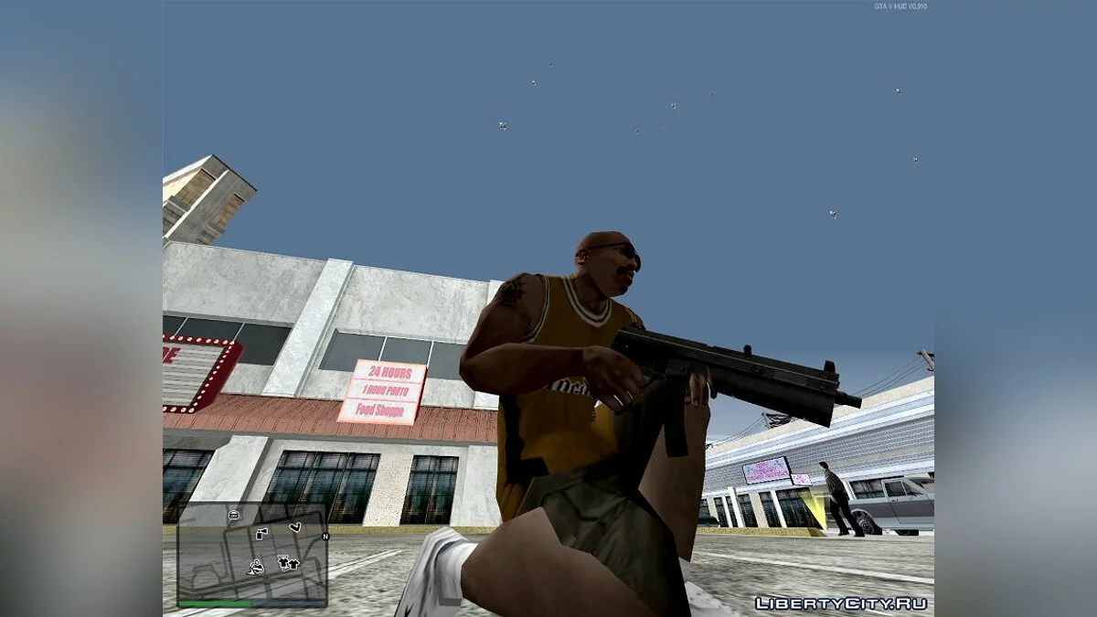 Пистолеты и пистолеты-пулемёты из GTA IV в GTA San Andreas / GTA San Andreas