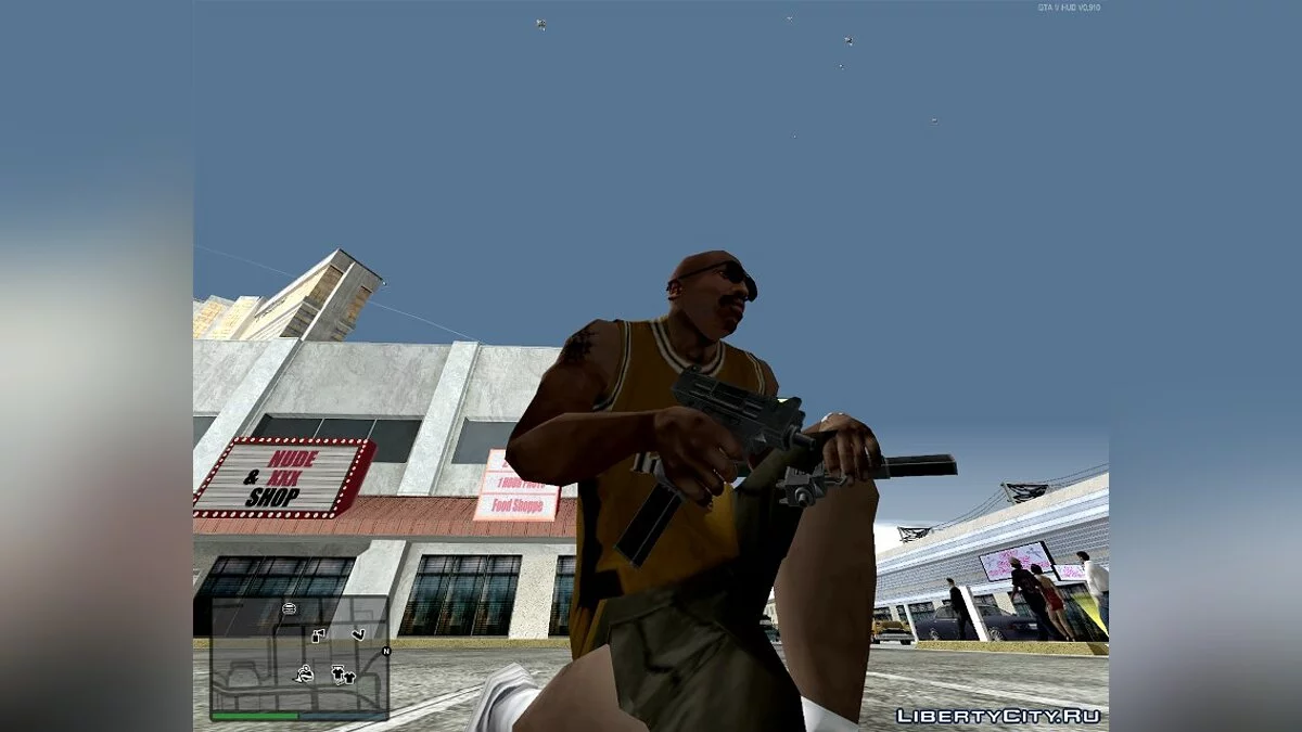 Пистолеты и пистолеты-пулемёты из GTA IV в GTA San Andreas / GTA San Andreas