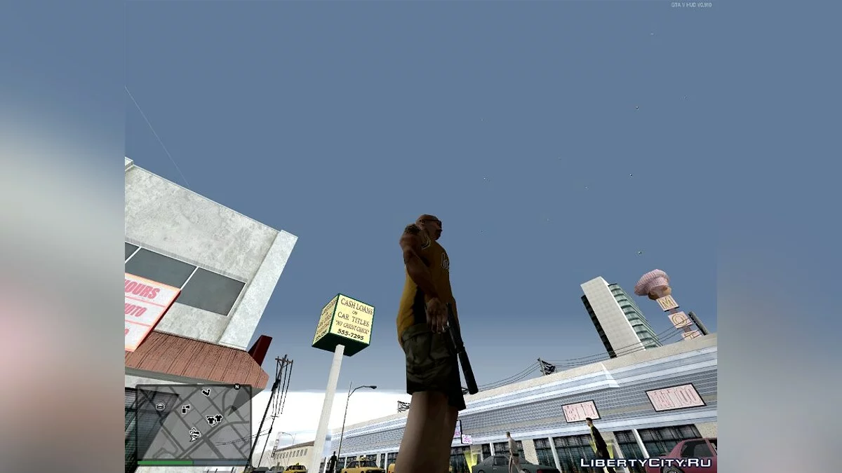 Пистолеты и пистолеты-пулемёты из GTA IV в GTA San Andreas / GTA San Andreas