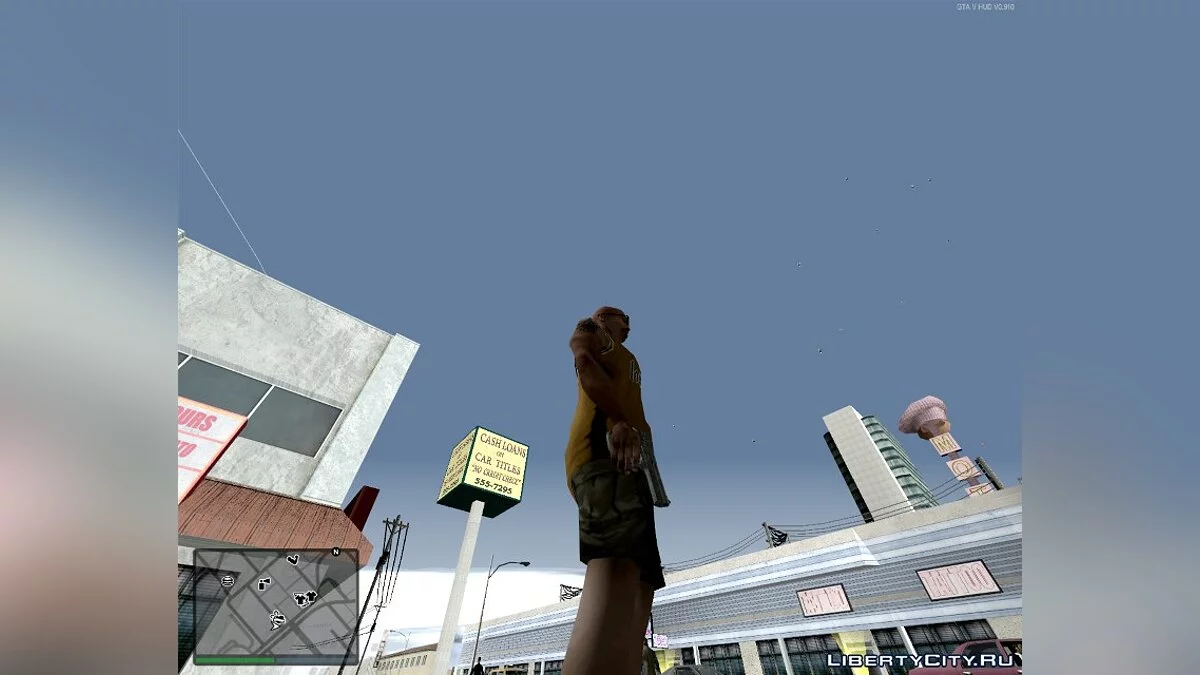 Пистолеты и пистолеты-пулемёты из GTA IV в GTA San Andreas / GTA San Andreas