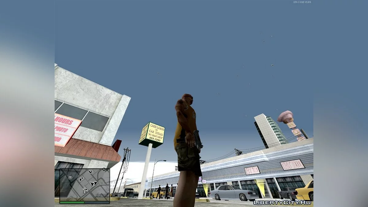 Пистолеты и пистолеты-пулемёты из GTA IV в GTA San Andreas / GTA San Andreas