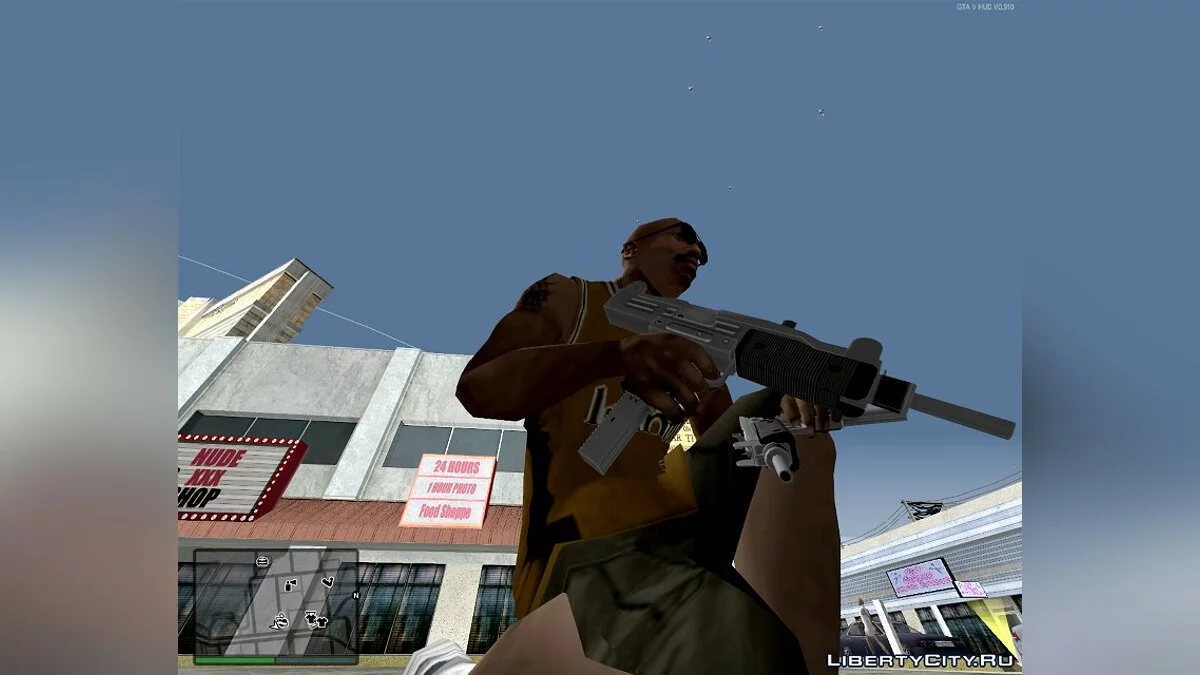 Пистолеты и пистолеты-пулемёты из GTA IV в GTA San Andreas / GTA San Andreas