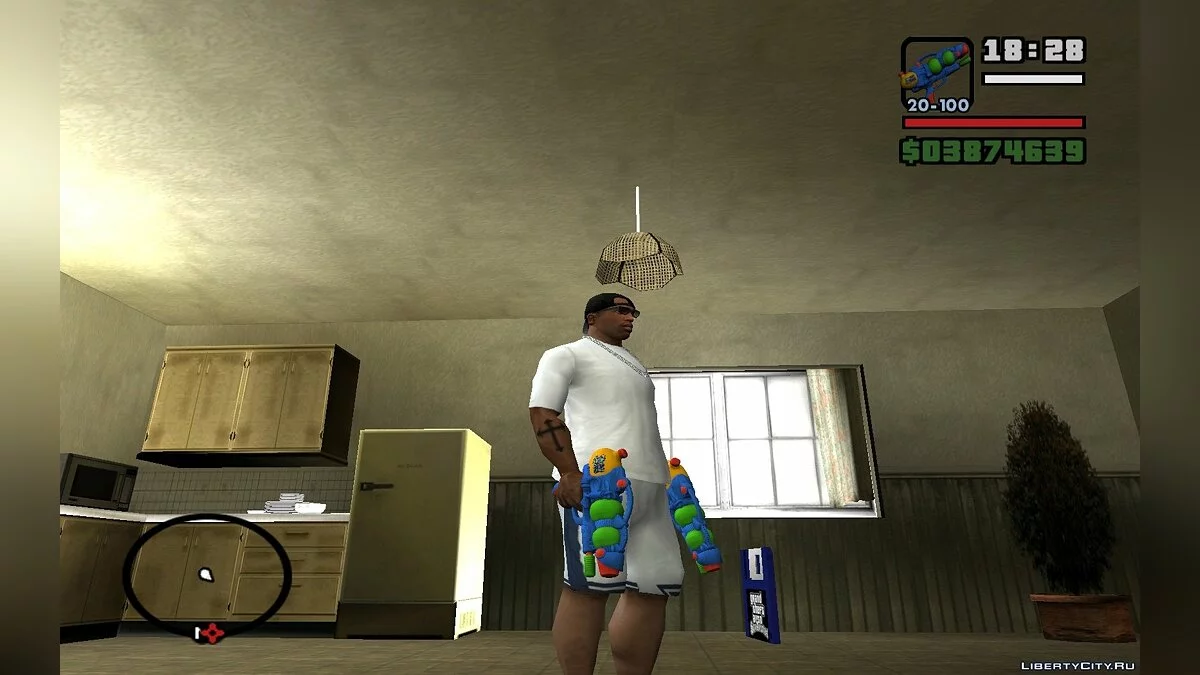 Первоапрельское Оружие / GTA San Andreas