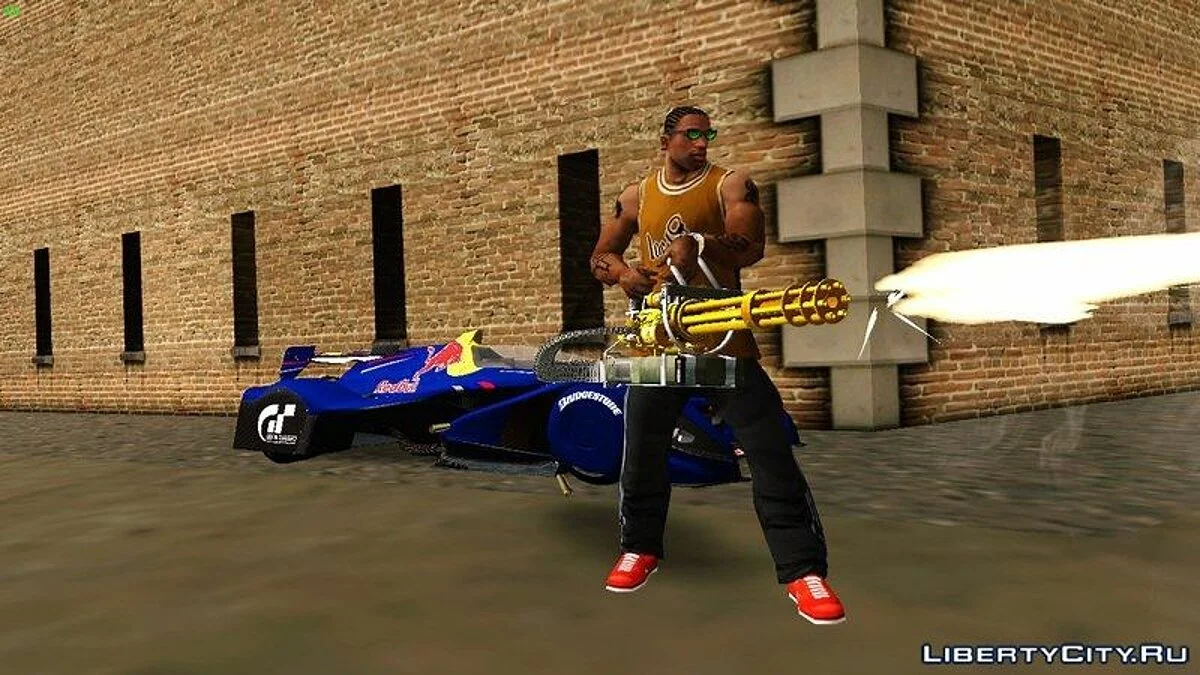 Realistic Gold Weapon Packs / GTA San Andreas