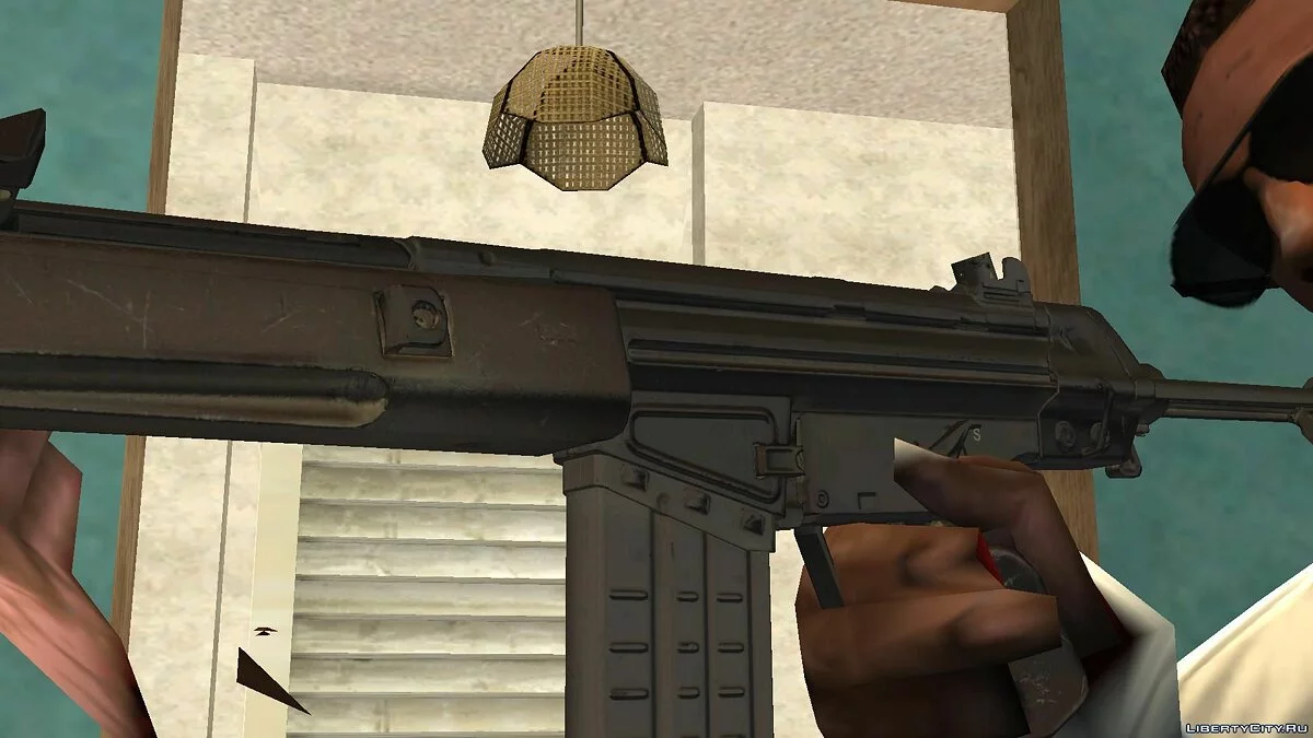 SVD and G3 from Call of Duty Modern Warfare Remastered / GTA San Andreas