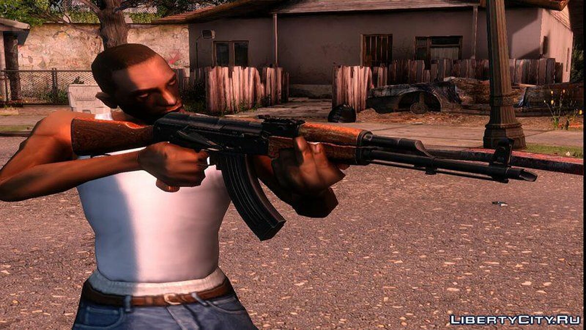 Скачать COD4 MW Remastered Weapons Pack V1 для GTA San Andreas