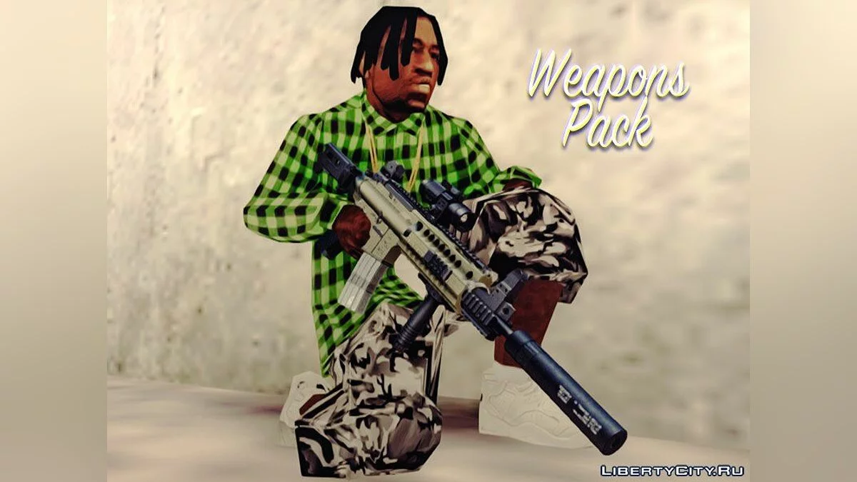 HD Weapons Pack 2016 / GTA San Andreas