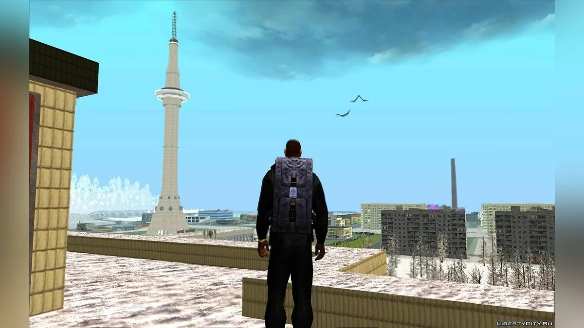 Пластина (контейнер, рюкзак) из S.T.A.L.K.E.R. / GTA San Andreas