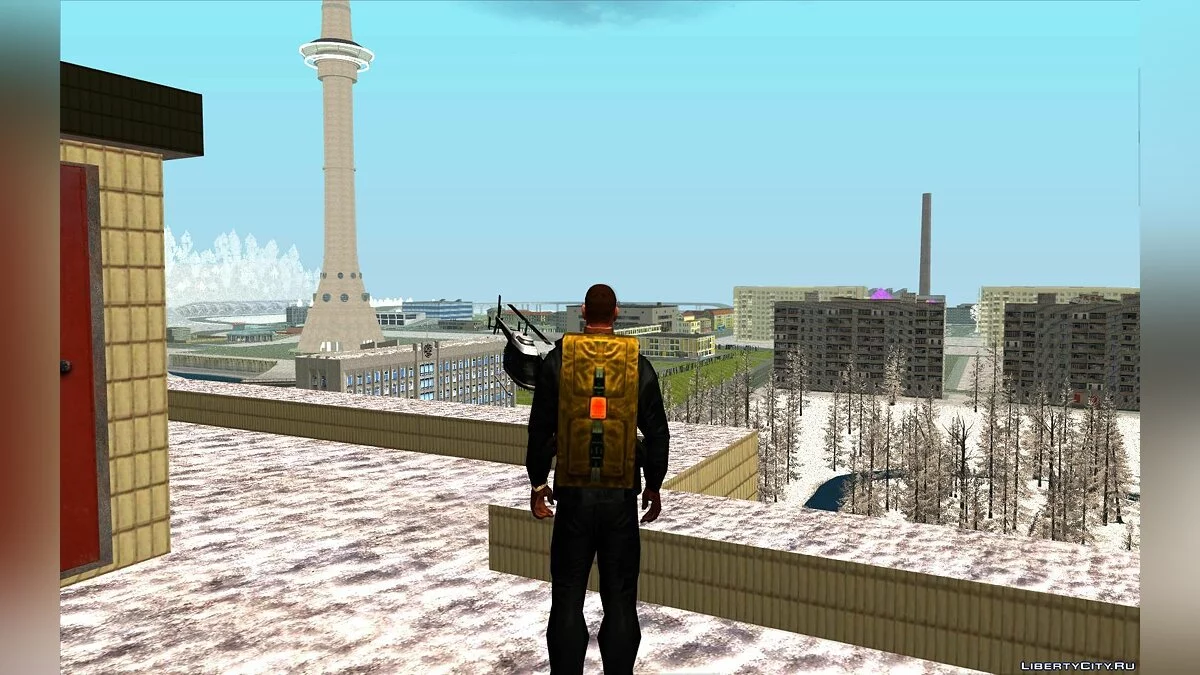 Пластина (контейнер, рюкзак) из S.T.A.L.K.E.R. / GTA San Andreas