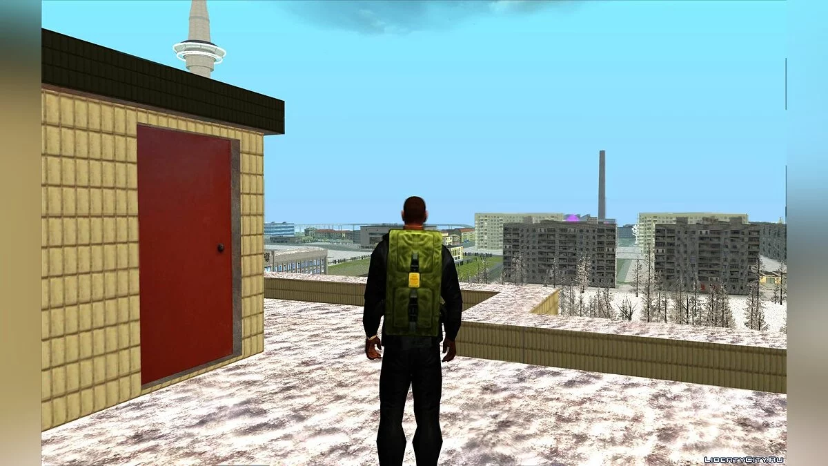 Пластина (контейнер, рюкзак) из S.T.A.L.K.E.R. / GTA San Andreas