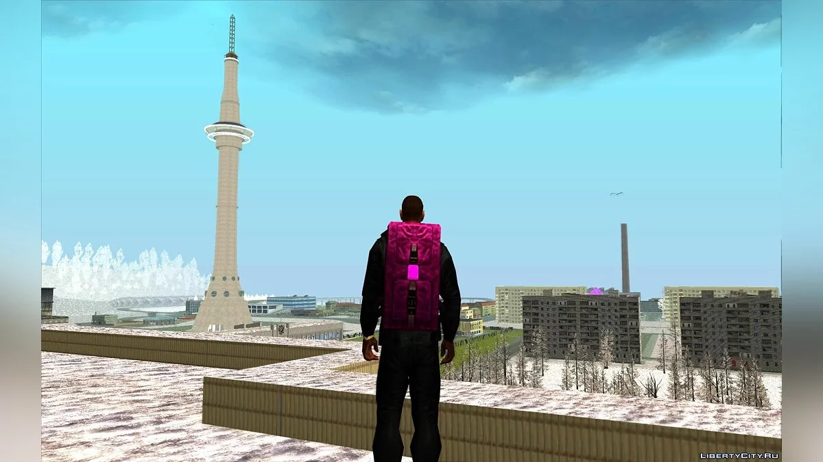 Пластина (контейнер, рюкзак) из S.T.A.L.K.E.R. / GTA San Andreas