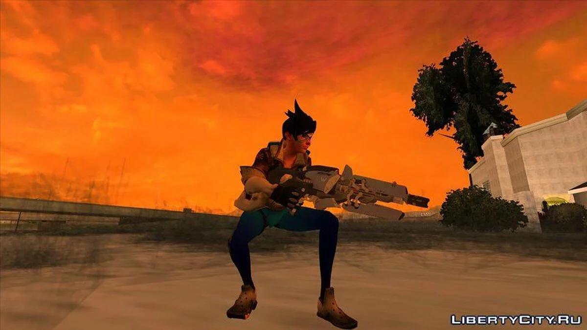Overwatch 9 Weapons Pack / GTA San Andreas