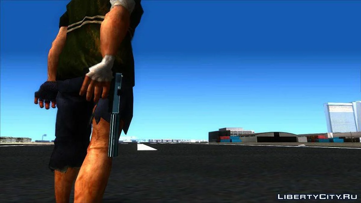 Chrome Weapons Pack / GTA San Andreas