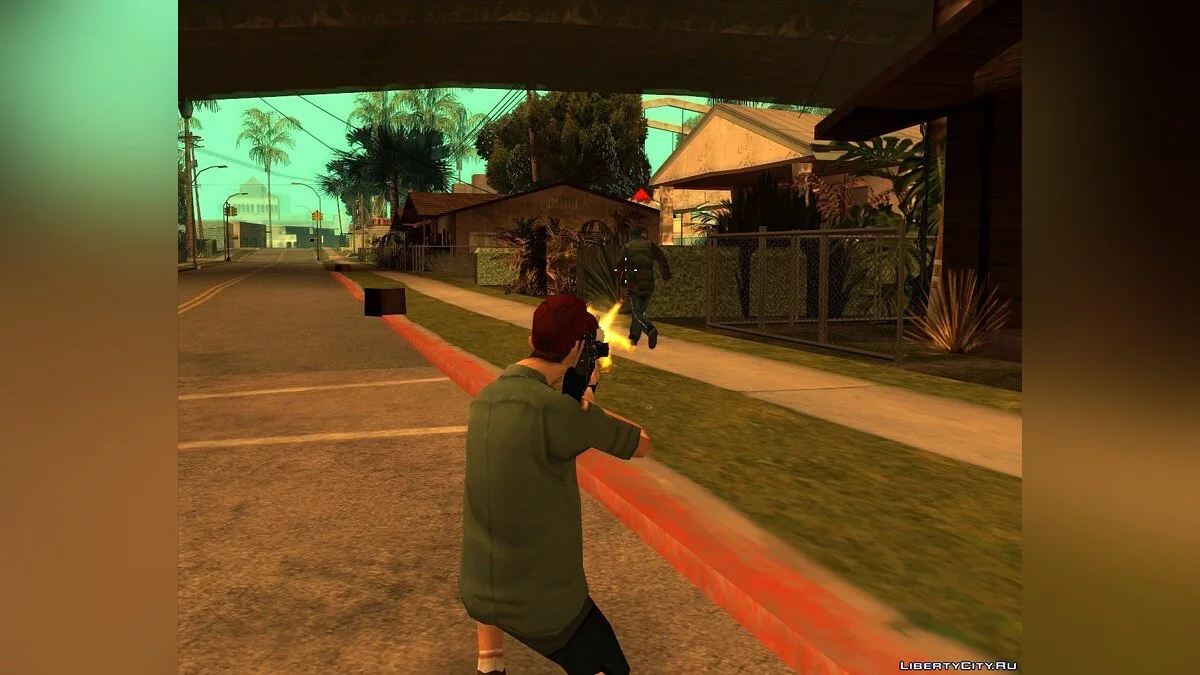 DC-17 и DC-15 из Battlefront 2 beta / GTA San Andreas