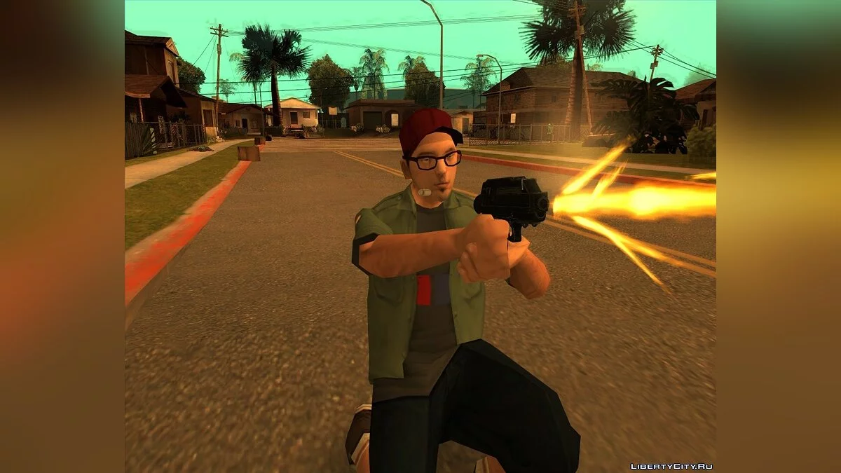 DC-17 и DC-15 из Battlefront 2 beta / GTA San Andreas