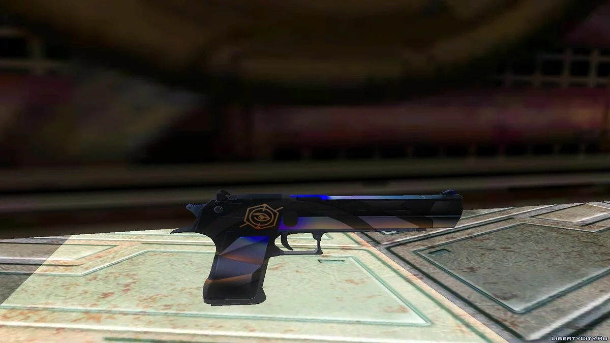Desert Eagle Eye of the Ra Skin Pack / GTA San Andreas