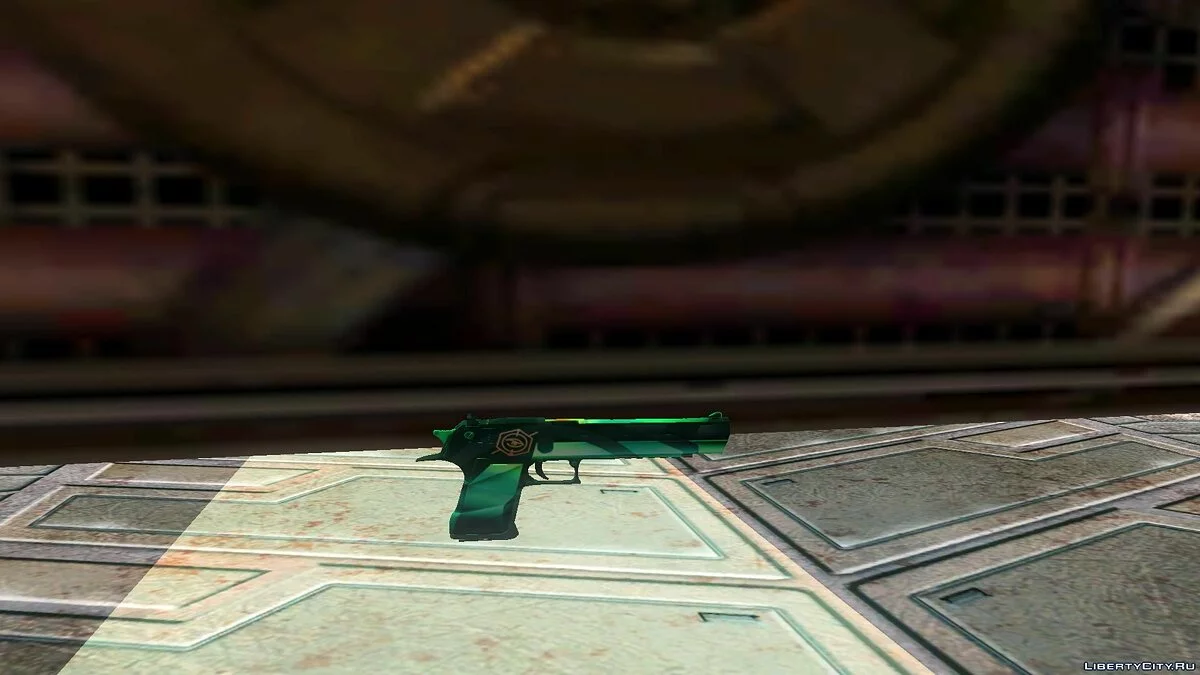 Desert Eagle Eye of the Ra Skin Pack / GTA San Andreas
