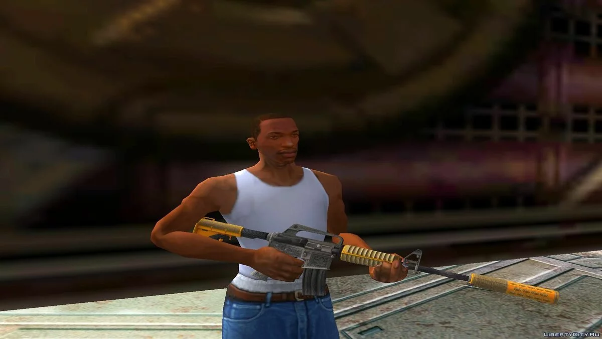 M4A1-S Teodor Skin Pack / GTA San Andreas
