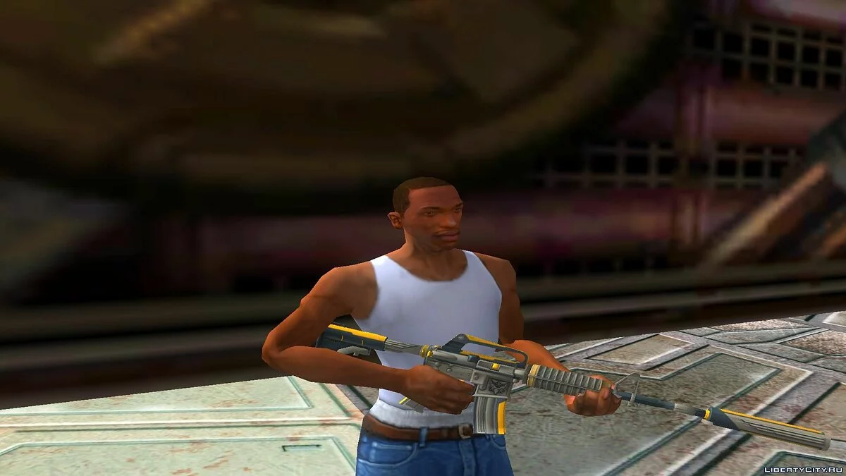 M4A1-S Teodor Skin Pack / GTA San Andreas