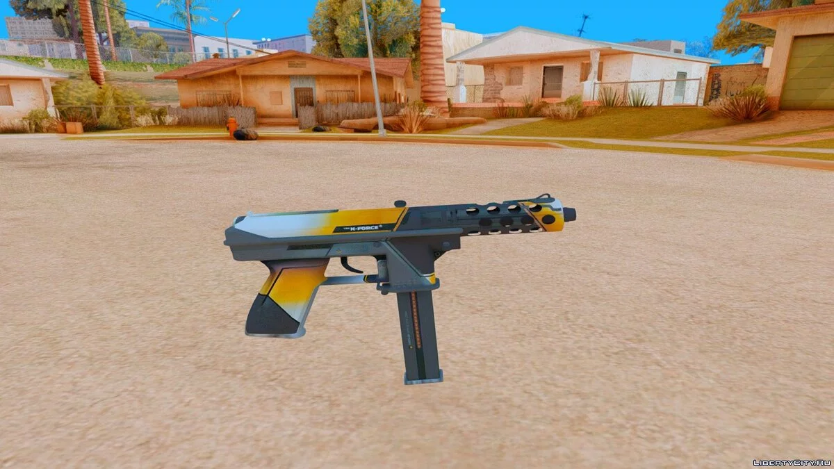 Tec-9 Enforcer Skin Pack / GTA San Andreas
