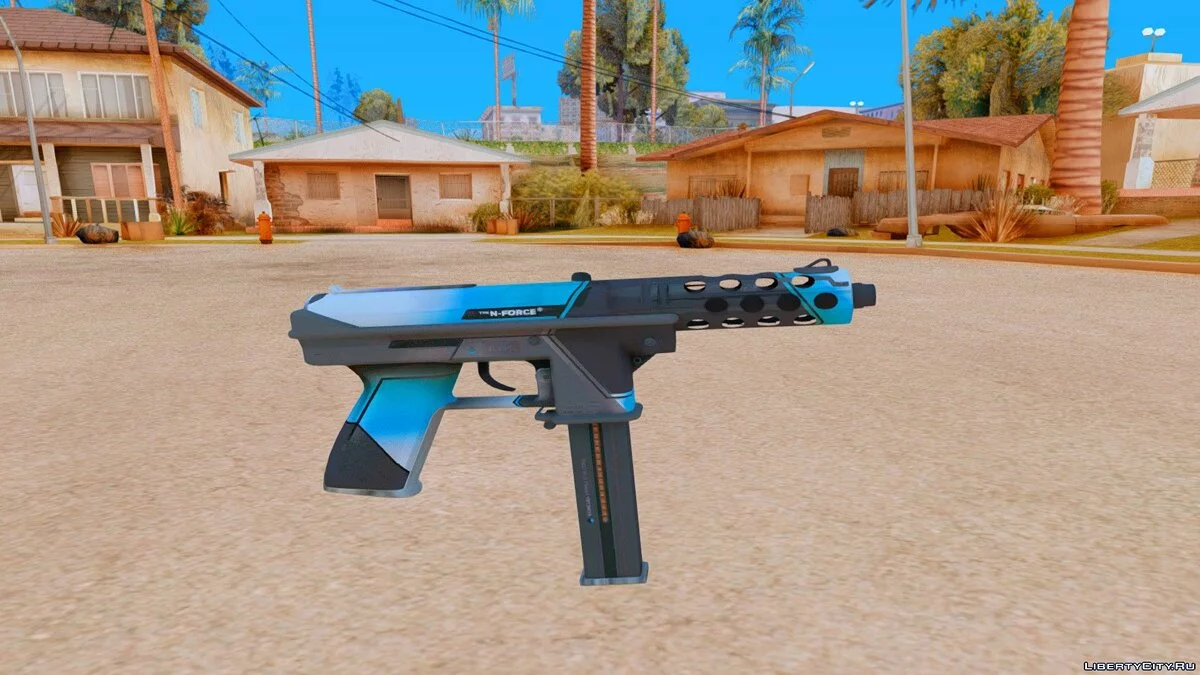 Tec-9 Enforcer Skin Pack / GTA San Andreas