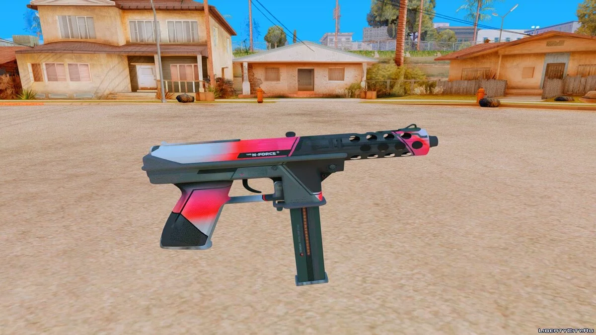 Tec-9 Enforcer Skin Pack / GTA San Andreas
