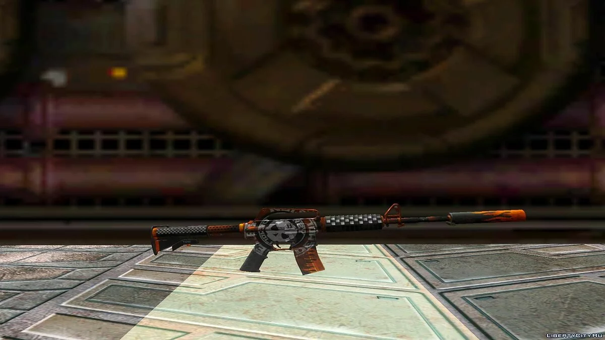 M4A1-S Demolition Skin Pack / GTA San Andreas
