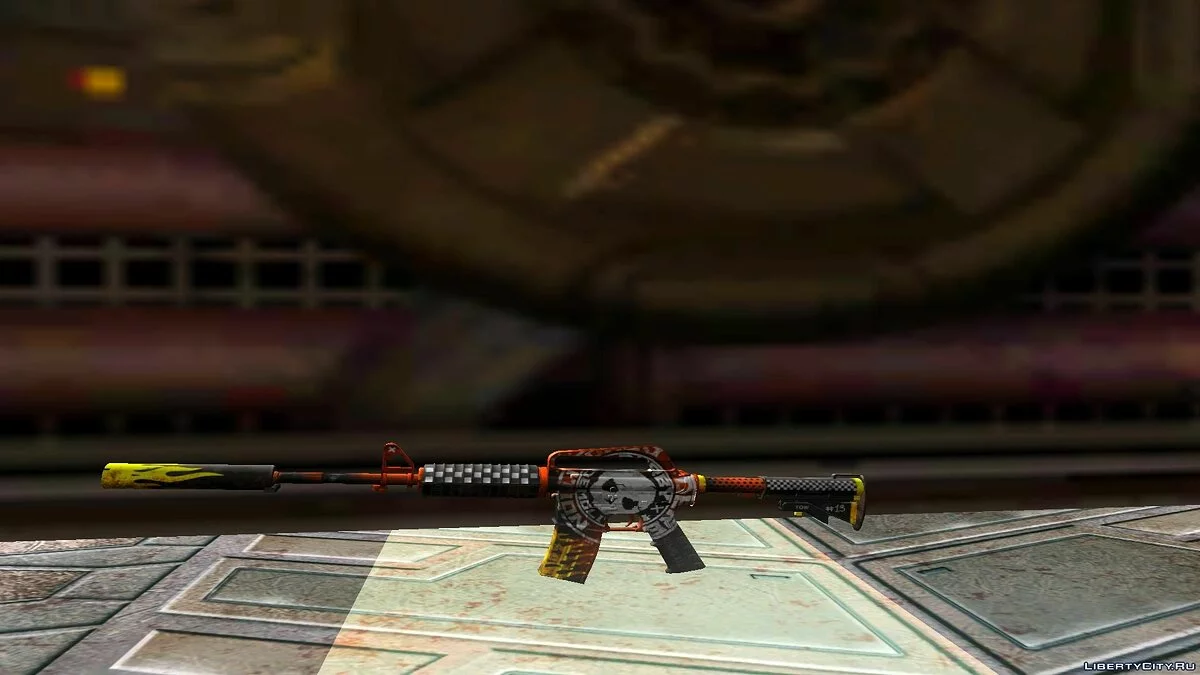 M4A1-S Demolition Skin Pack / GTA San Andreas