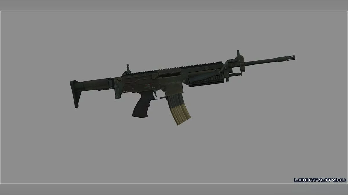 Battlefield 4 Assault Rifles Packs / GTA San Andreas