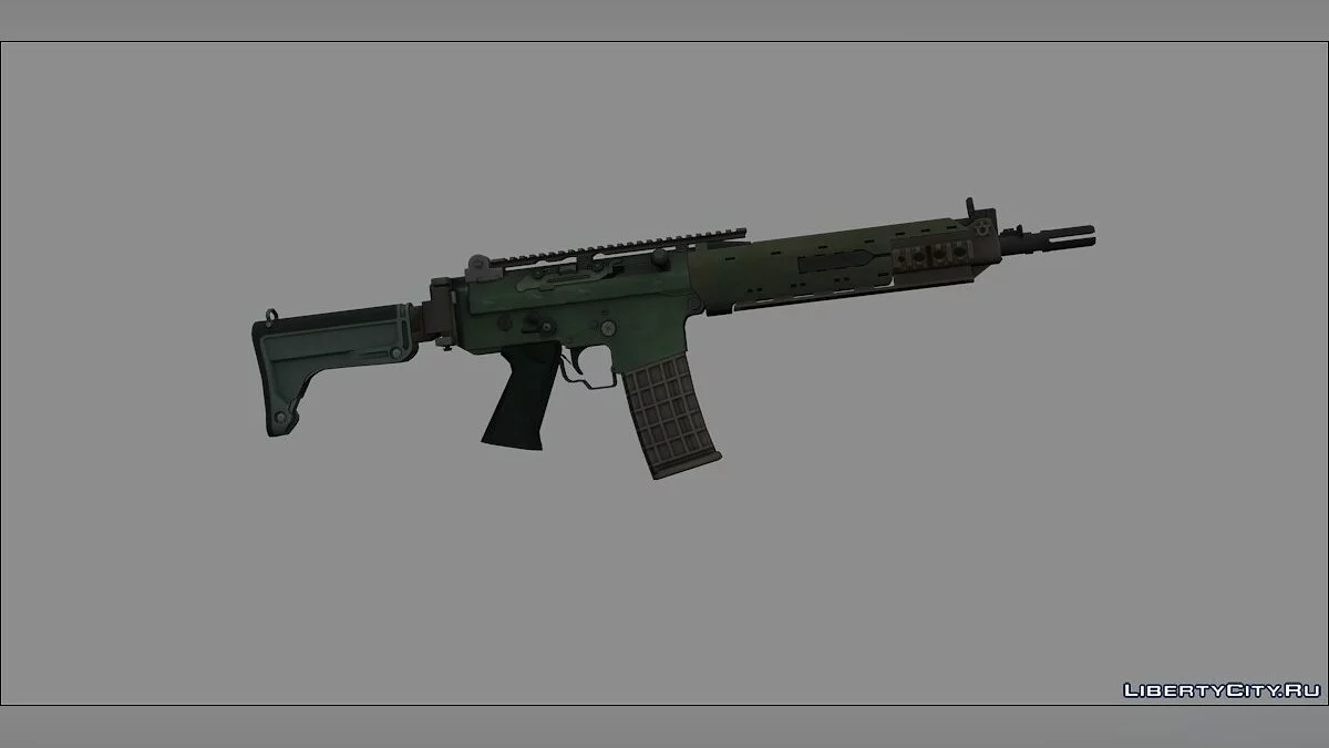 Battlefield 4 Assault Rifles Packs / GTA San Andreas