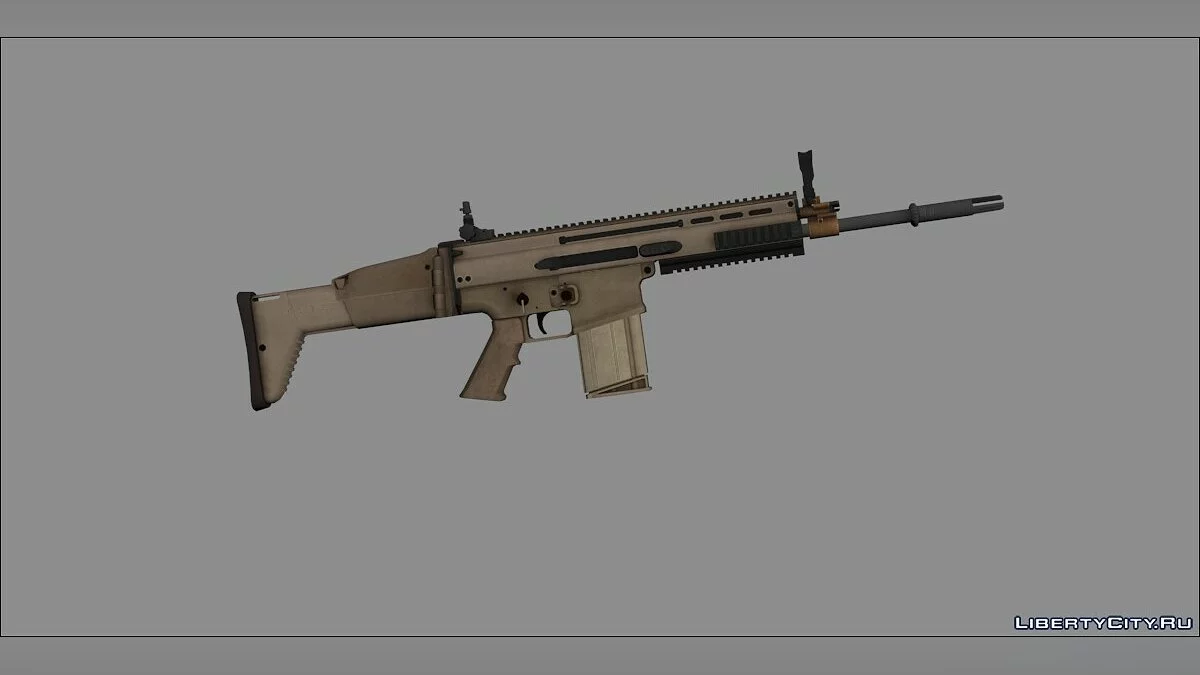 Battlefield 4 Assault Rifles Packs / GTA San Andreas