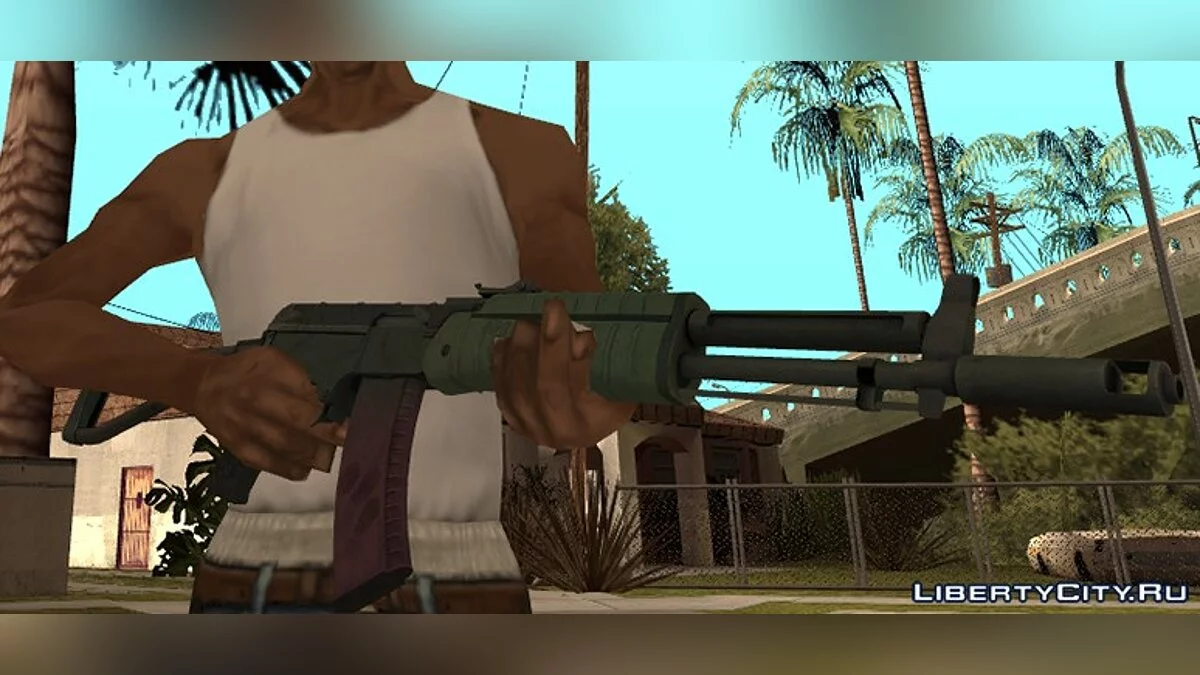 Battlefield 4 Assault Rifles Packs / GTA San Andreas