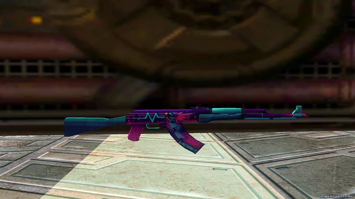 AK-47 Skin Pack из CS:GO / GTA San Andreas