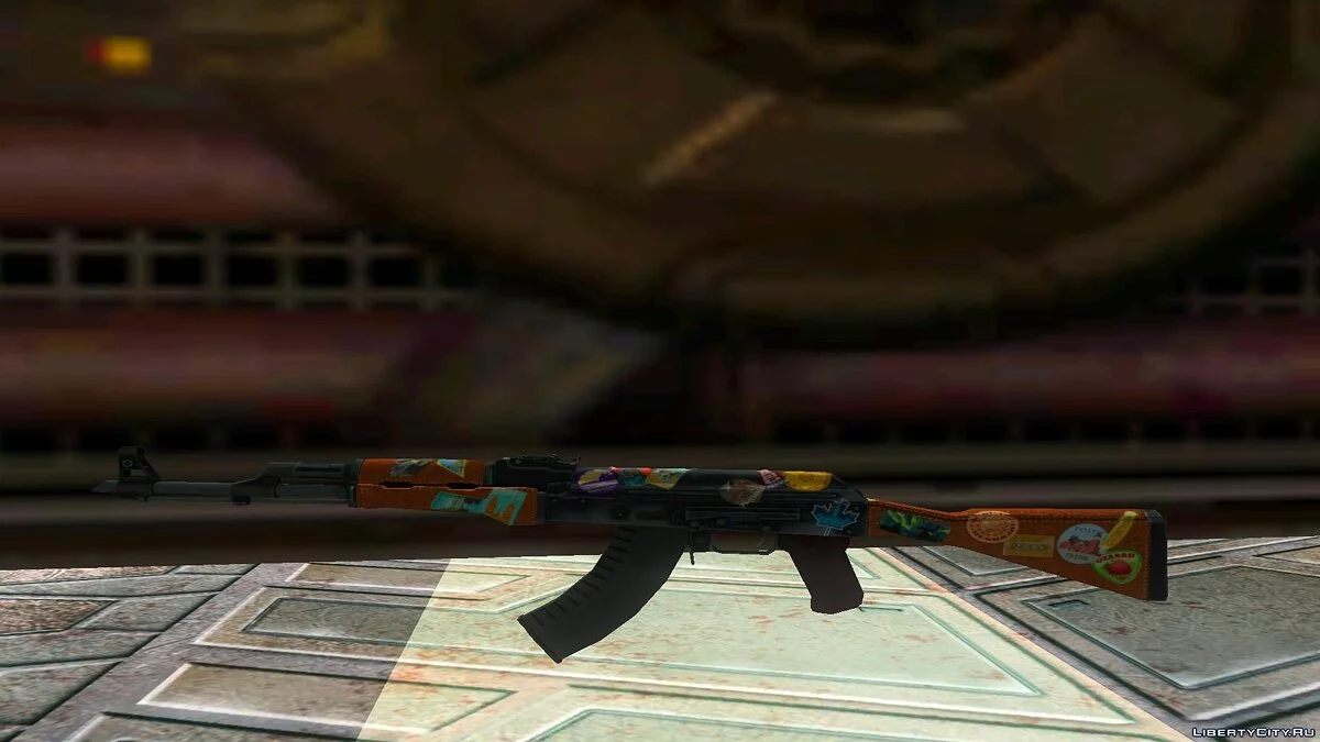 AK-47 Skin Pack из CS:GO / GTA San Andreas