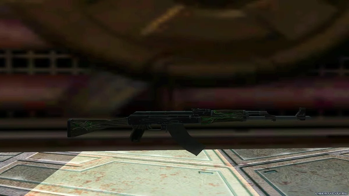 AK-47 Skin Pack из CS:GO / GTA San Andreas