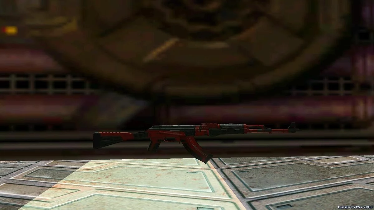 AK-47 Skin Pack из CS:GO / GTA San Andreas
