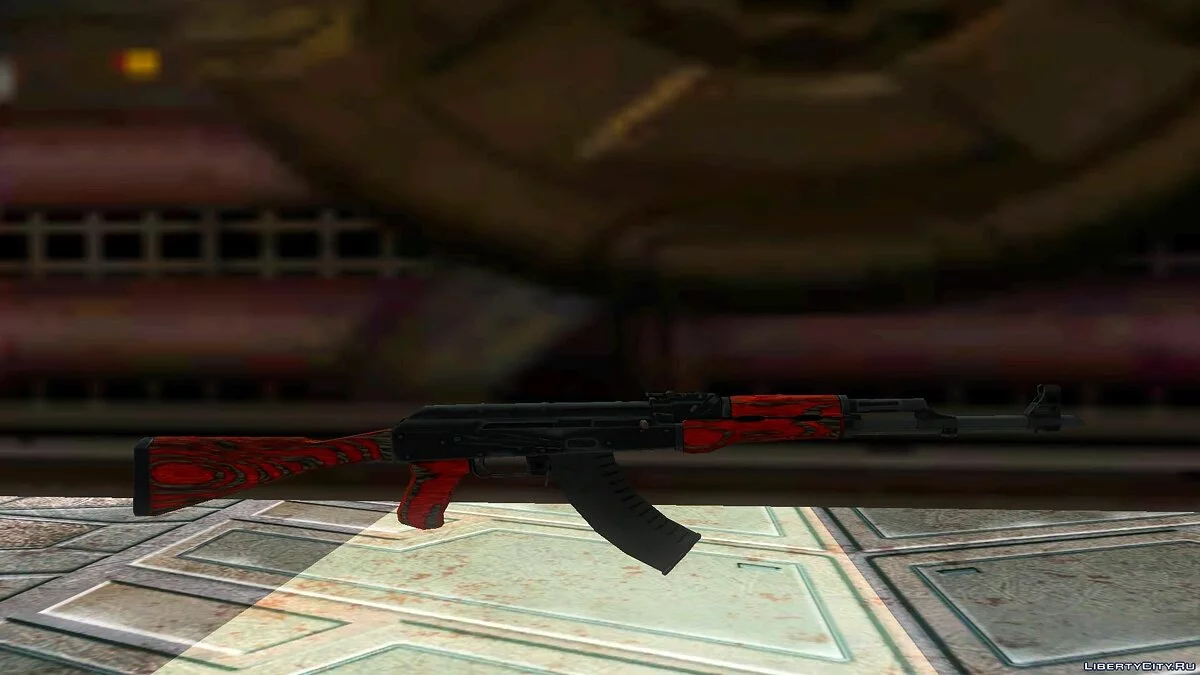 AK-47 Skin Pack из CS:GO / GTA San Andreas