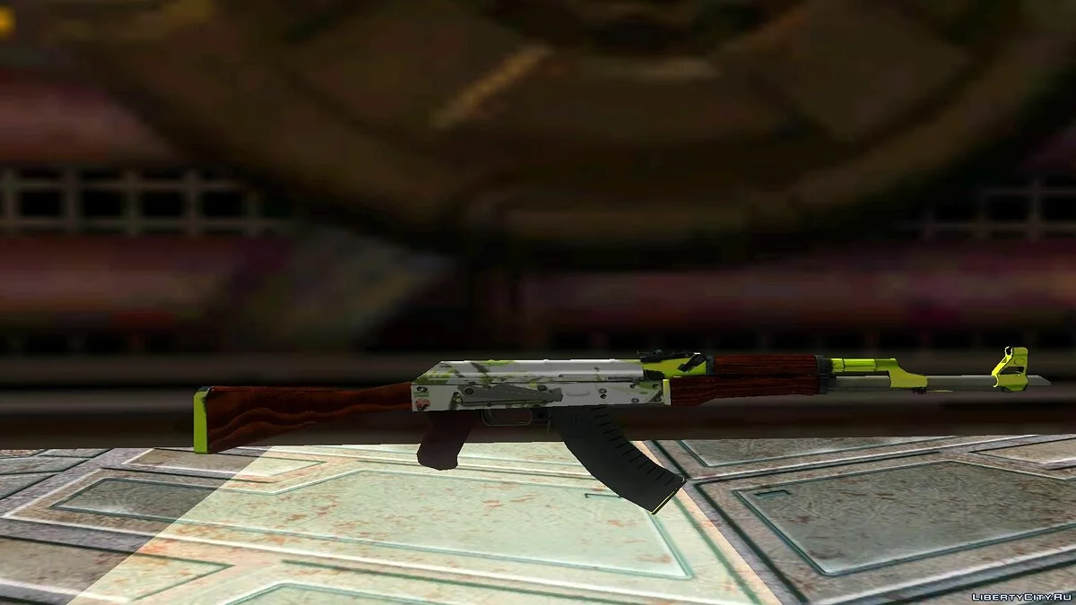 AK-47 Skin Pack из CS:GO / GTA San Andreas
