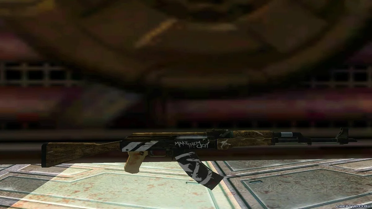 AK-47 Skin Pack из CS:GO / GTA San Andreas