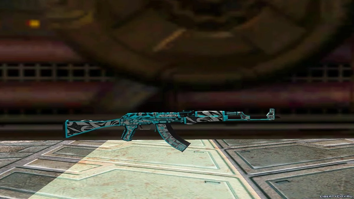 AK-47 Skin Pack из CS:GO / GTA San Andreas