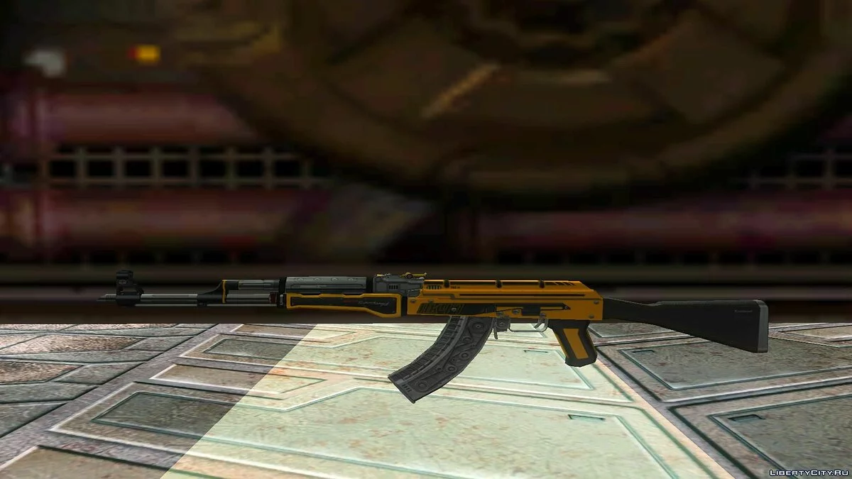 AK-47 Skin Pack из CS:GO / GTA San Andreas