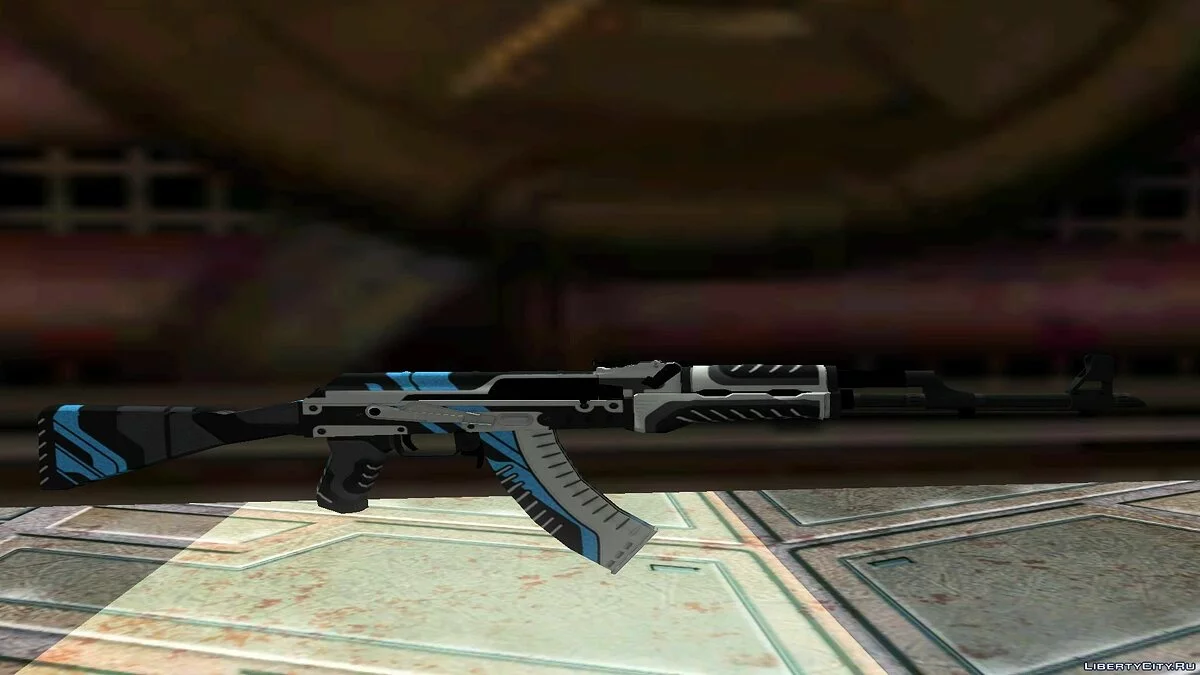 AK-47 Skin Pack из CS:GO / GTA San Andreas