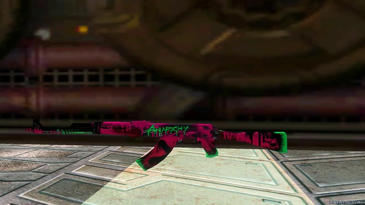 AK-47 Skin Pack из CS:GO / GTA San Andreas